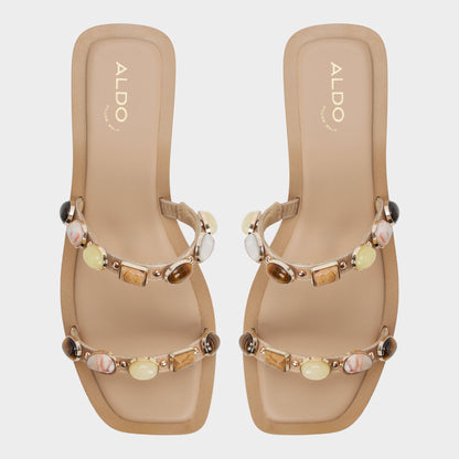 Aldo Sapphira in Medium Beige 14213541 - Slide sandal
