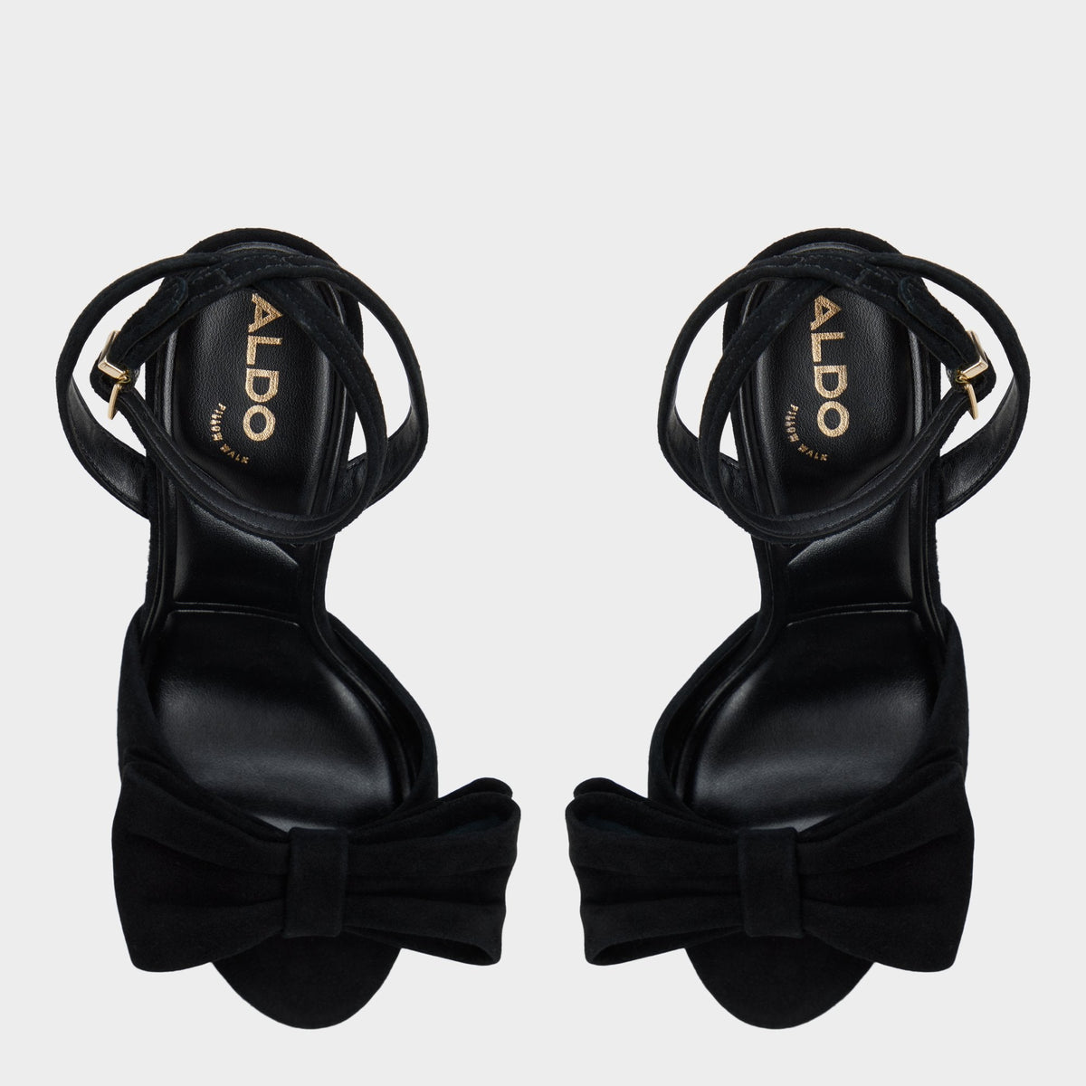 Aldo Tinsletta in Other Black - Strappy heeled sandal, Stiletto heel