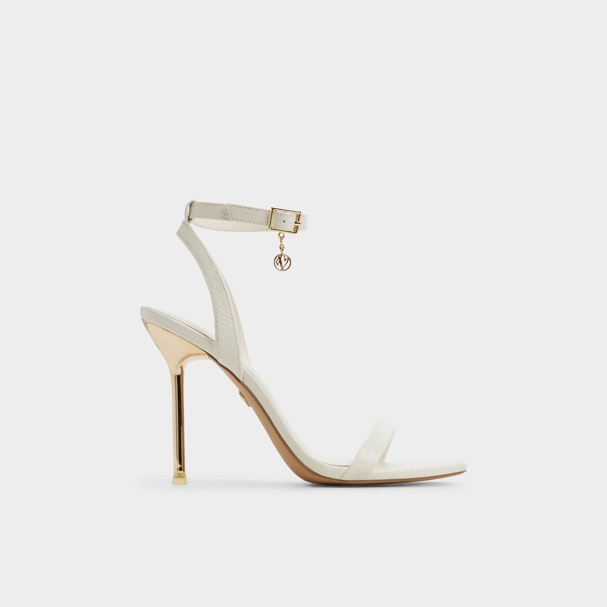 Aldo Maristou-xt White Women's Heeled sandals - Strappy heeled sandal, Stiletto heel