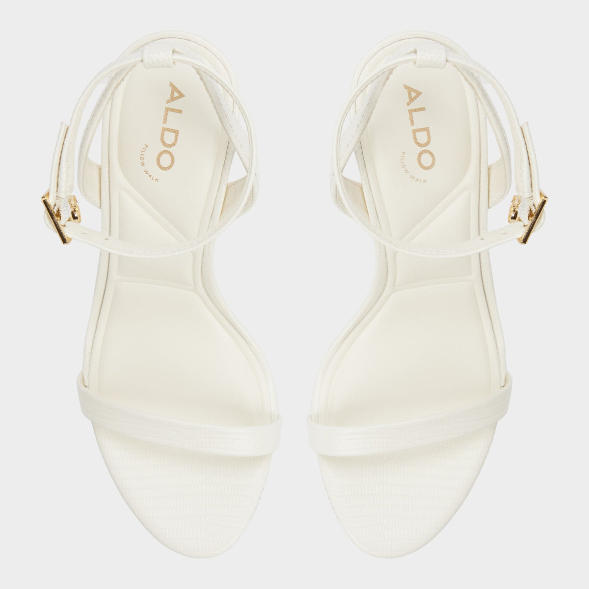 Aldo Maristou-xt White Women's Heeled sandals - Strappy heeled sandal, Stiletto heel