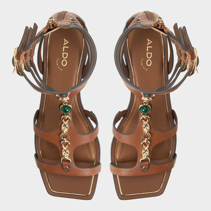 Aldo Marisea in Medium Brown - Gladiator sandal