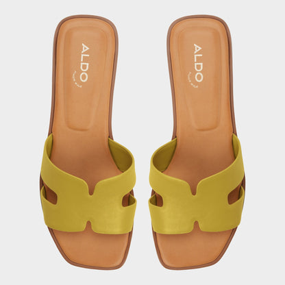 Aldo Itsandal in Other Yellow - Slide sandal