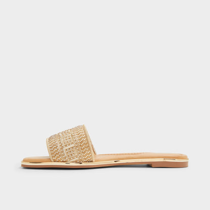 Aldo Oceania in Gold 13747178 - Slide sandal