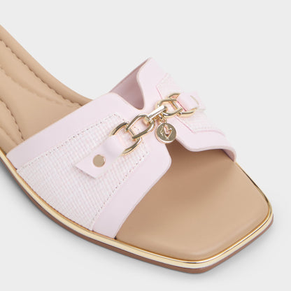 Aldo Alamassi Light Pink Women's Flats - Slide sandal