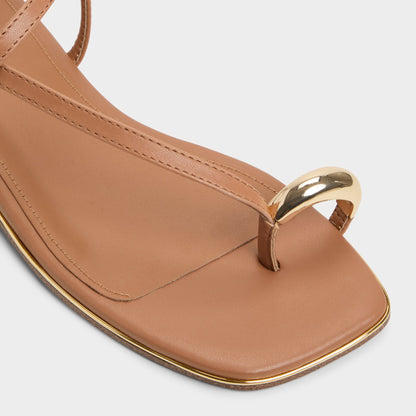 Aldo Jomalina Medium Brown Women's Flats - Strappy flat sandal