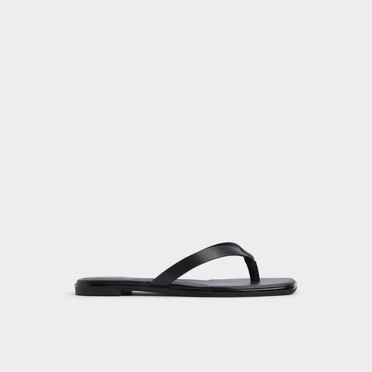 Aldo Theao Black Women's Flats - Flip flop
