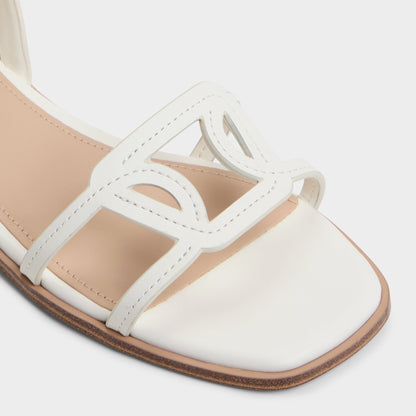 Aldo Greengrove White Women's Flats - Flat sandal