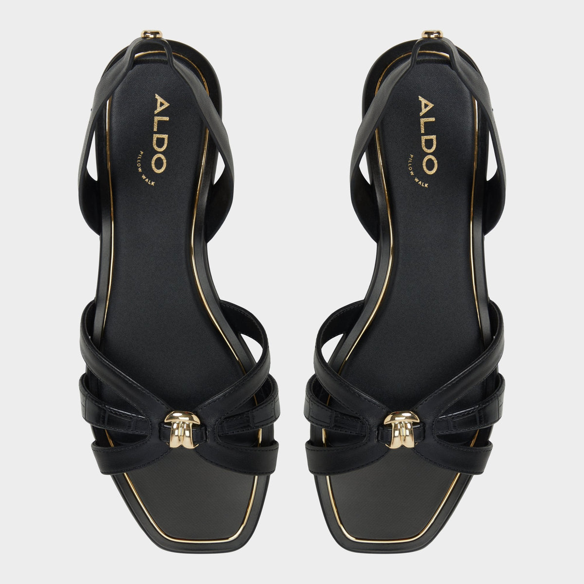 Aldo Marassita Black Women's Slingbacks - Flat sandal