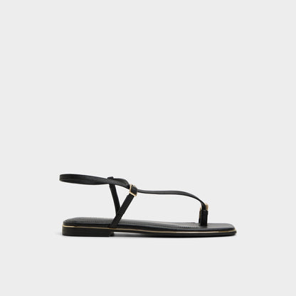 Aldo Jomalina Black Women's Flats - Strappy flat sandal