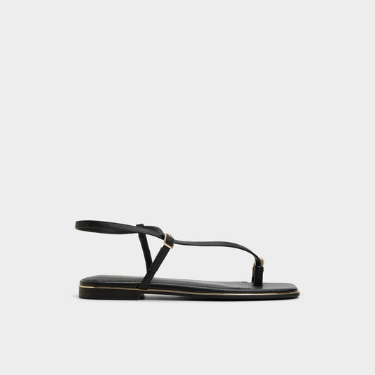 Aldo Jomalina Black Women's Flats - Strappy flat sandal