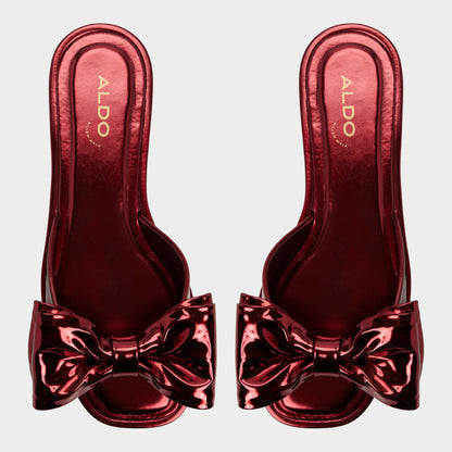 Aldo Bowetta in Medium Red - Slide sandal