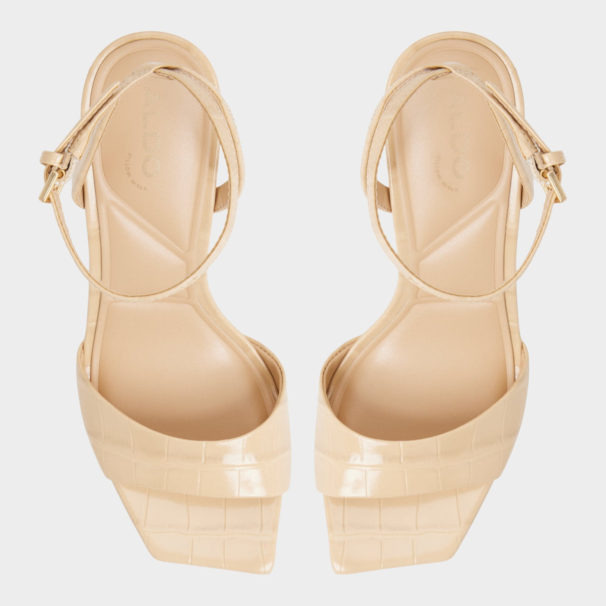 Aldo Harmonious in Medium Beige - Strappy heeled sandal