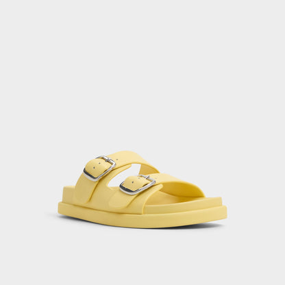 Aldo Bohochic Yellow Women's Travel essentials - Footbed sandal, Footbed sandal