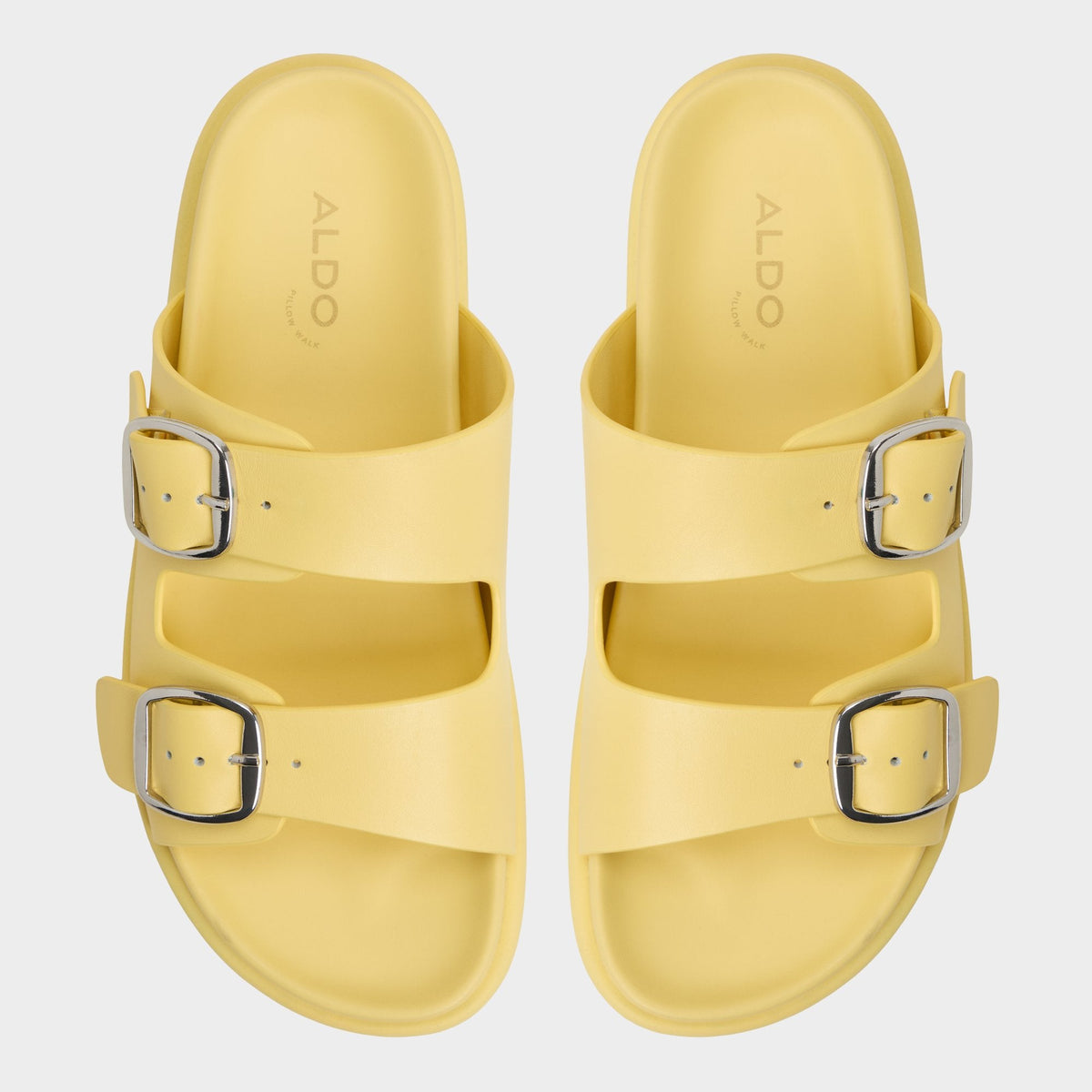 Aldo Bohochic Yellow Women's Travel essentials - Footbed sandal, Footbed sandal