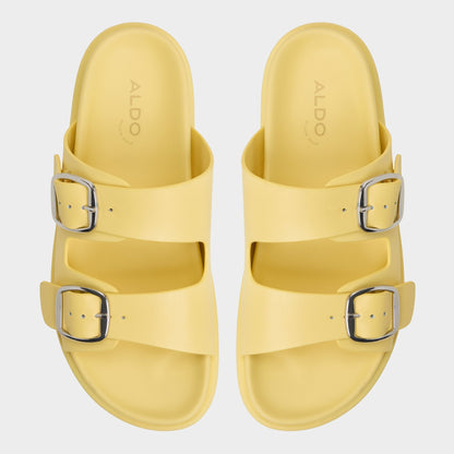 Aldo Bohochic Yellow Women's Travel essentials - Footbed sandal, Footbed sandal