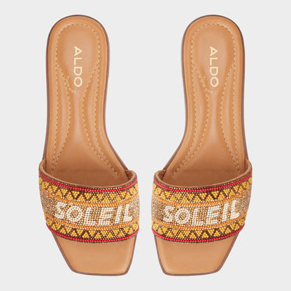Aldo Seavacay Brown Multi Women's Flats -