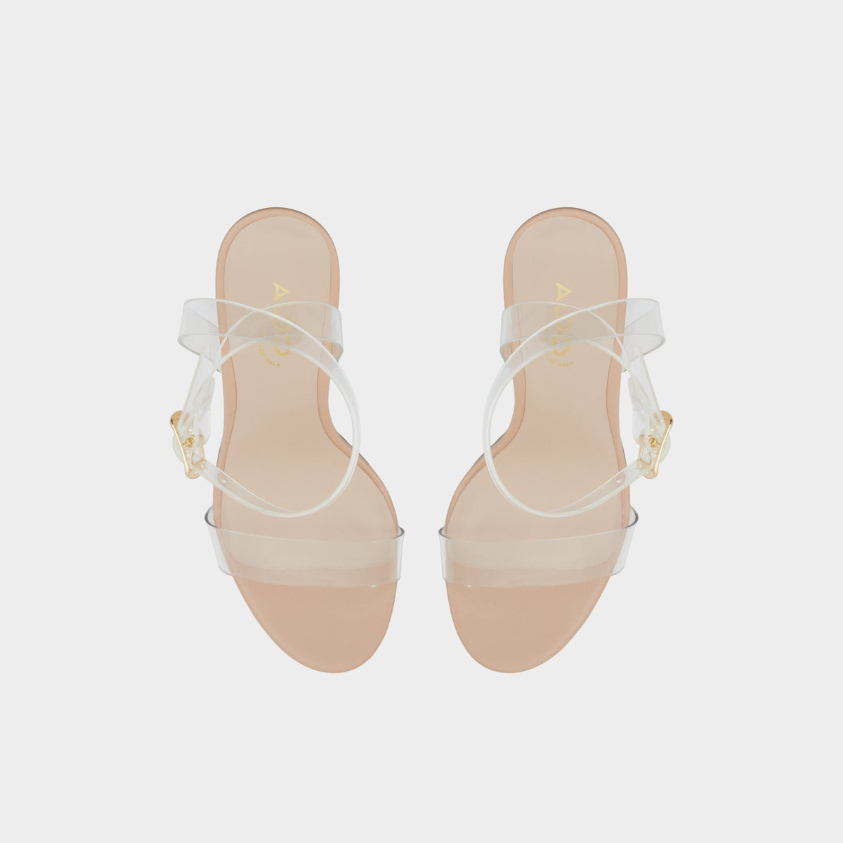 Aldo Aniwien Bone Women's Strappy sandals - Strappy heeled sandal, Block heel