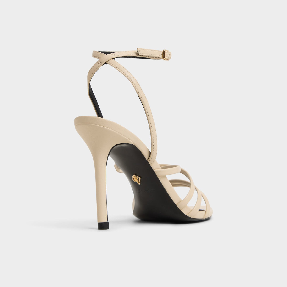 Aldo Solania Light Beige Women's Strappy sandals - Heeled sandal, Stiletto heel