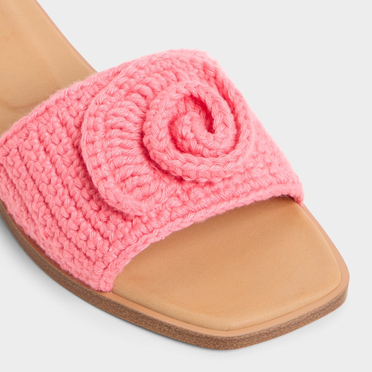 Aldo Sabbia Medium Pink Women's Flats - Slide sandal
