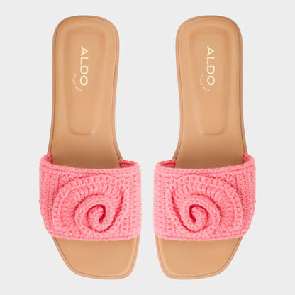 Aldo Sabbia Medium Pink Women's Flats - Slide sandal