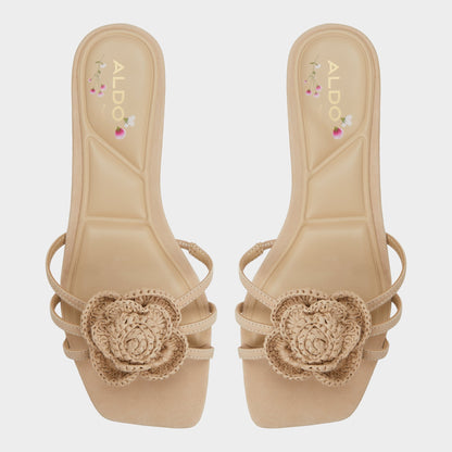 Aldo Wildbloom Sand Women's Travel essentials - Strappy flat sandal