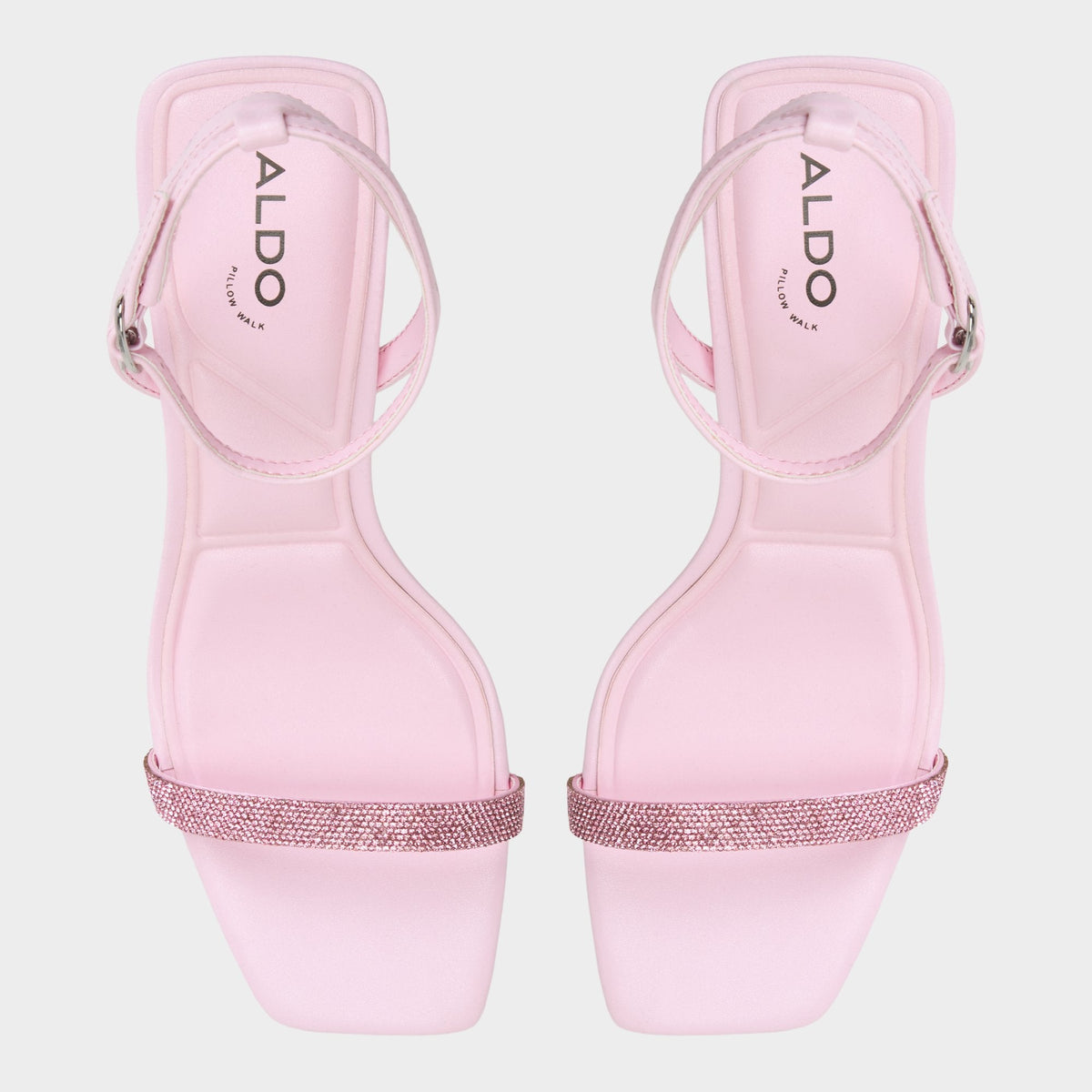Aldo Kirri Light Pink Women's Strappy sandals - Strappy heeled sandal