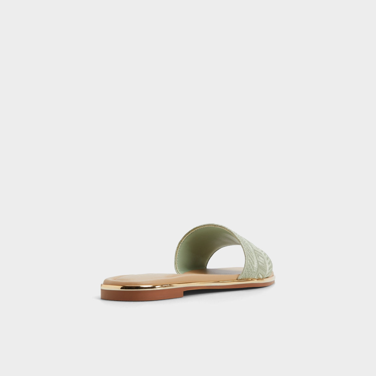 Aldo Oceania Other Green Women's Flats - Slide sandal