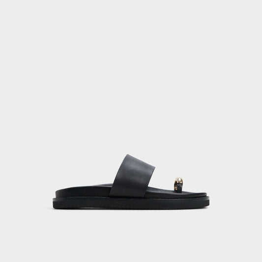 Aldo Beachstroll Black Women's Footbed sandals - Footbed sandal, Footbed sandal