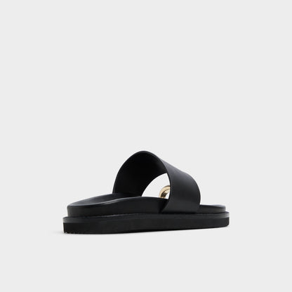 Aldo Beachstroll Black Women's Footbed sandals - Footbed sandal, Footbed sandal