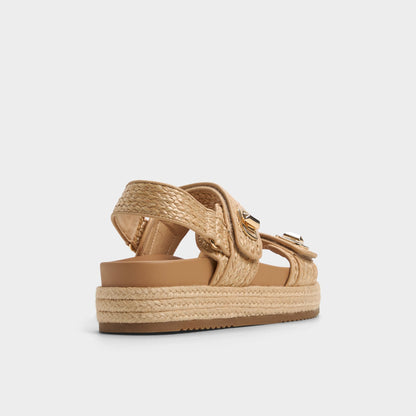 Aldo Sunhaven Open Natural Women's Travel essentials - Footbed sandal