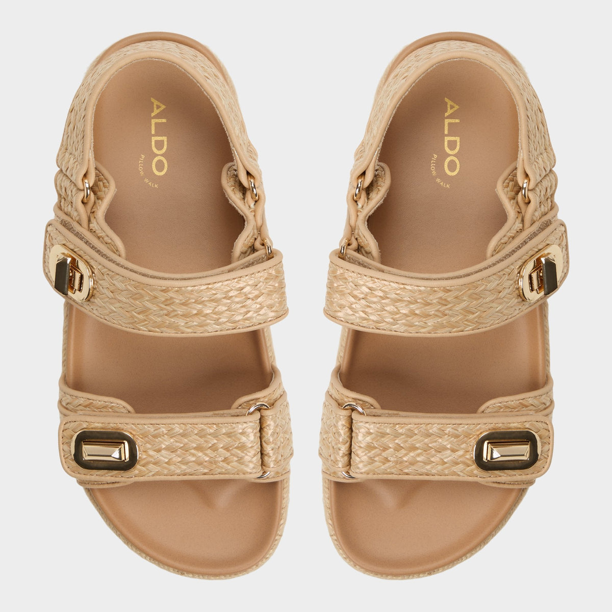 Aldo Sunhaven Open Natural Women's Travel essentials - Footbed sandal
