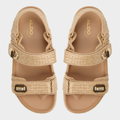 Aldo Sunhaven Open Natural Women's Travel essentials - Footbed sandal