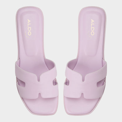 Aldo Itsandal Light Purple Women's Flats - Slide sandal