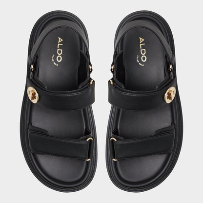 Aldo Linette Black Women's Footbed sandals - Footbed sandal, Footbed sandal