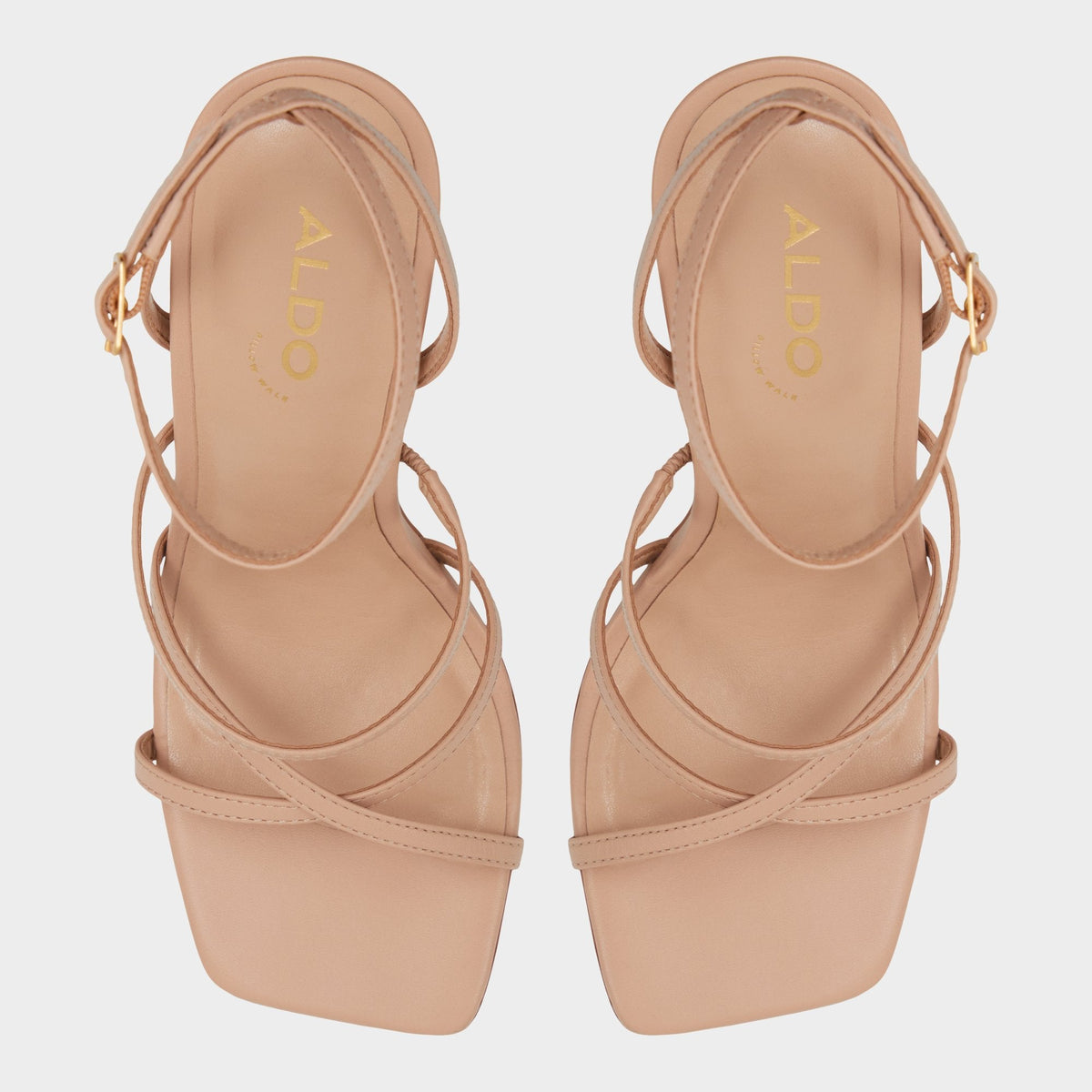 Aldo Galoi Bone Women's Strappy sandals - Strappy heeled sandal