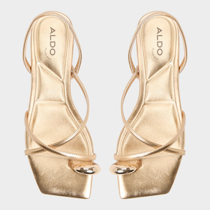 Aldo Synthesa Gold Women's Travel essentials - Flip flop