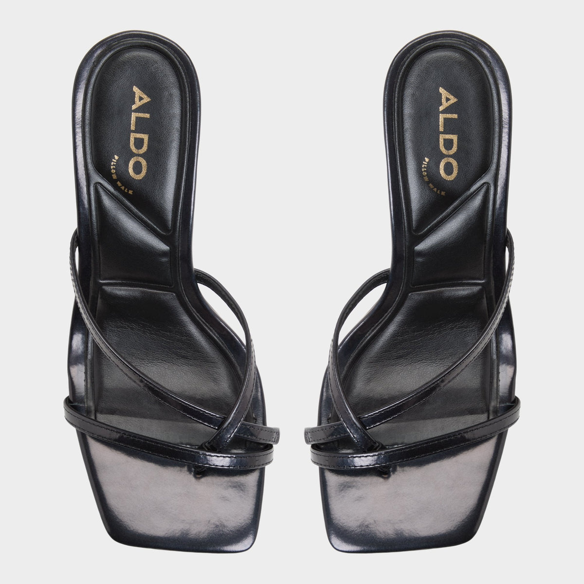 Aldo Calypsa Black Women's Animal Prints - Strappy heeled sandal, Block heel