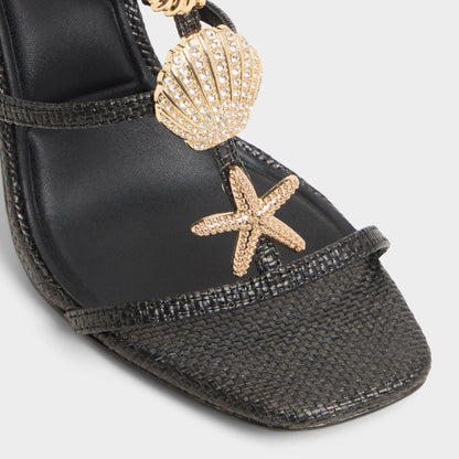 Aldo Summerdate Black Women's Strappy sandals - Strappy heeled sandal