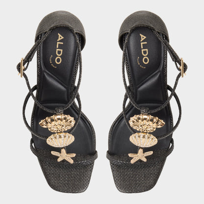 Aldo Summerdate Black Women's Strappy sandals - Strappy heeled sandal