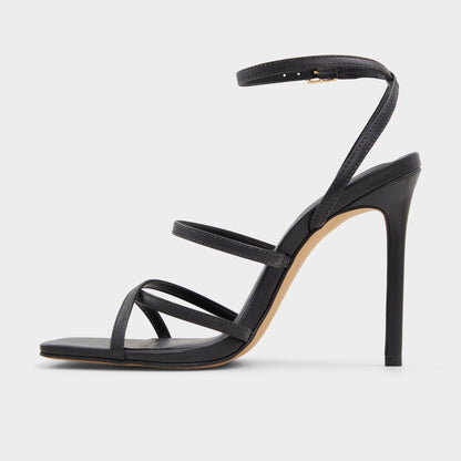 Aldo Galoi Black Women's Strappy sandals - Strappy heeled sandal