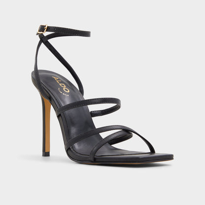 Aldo Galoi Black Women's Strappy sandals - Strappy heeled sandal