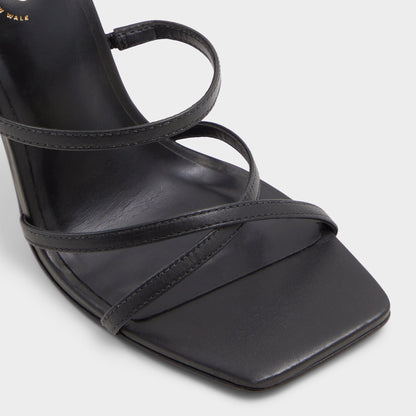 Aldo Galoi Black Women's Strappy sandals - Strappy heeled sandal