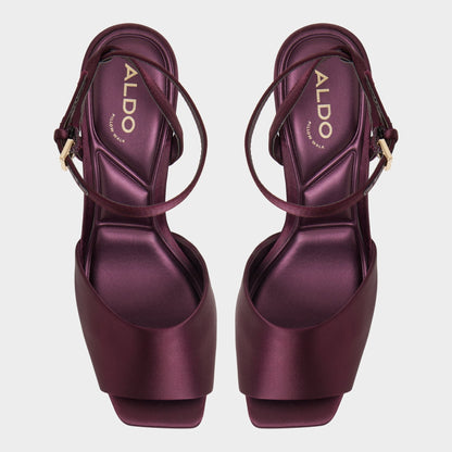 Aldo Kaiasien in Bordo 14151896 - Strappy heeled sandal, Stiletto heel
