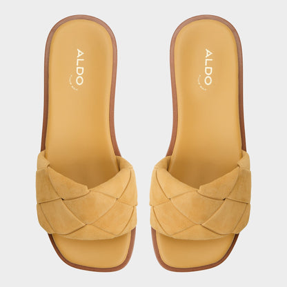 Aldo Esterelle Other Yellow Women's Flats - Slide sandal