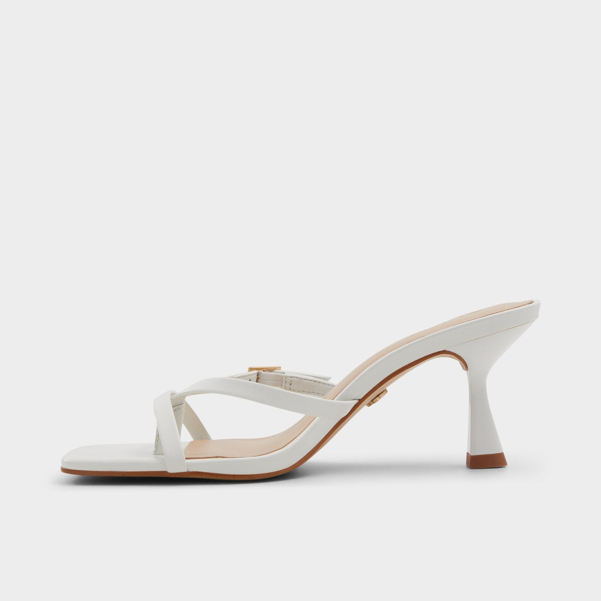 Aldo Gannever White/Bone Women's Heeled sandals -