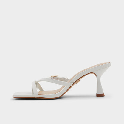 Aldo Gannever White/Bone Women's Heeled sandals -