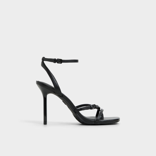 Aldo Conney Black Women's Heeled sandals - Strappy heeled sandal, Stiletto heel