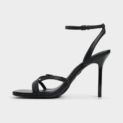 Aldo Conney Black Women's Heeled sandals - Strappy heeled sandal, Stiletto heel