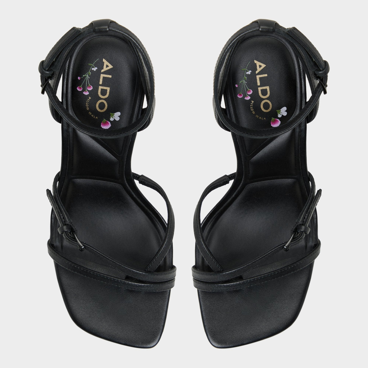 Aldo Conney Black Women's Heeled sandals - Strappy heeled sandal, Stiletto heel