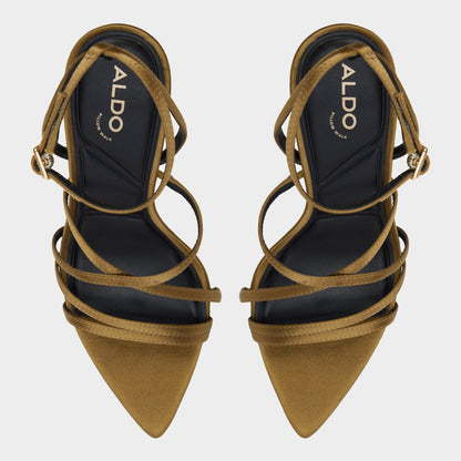 Aldo Solania Other Green Women's Strappy sandals - Strappy heeled sandal, Stiletto heel
